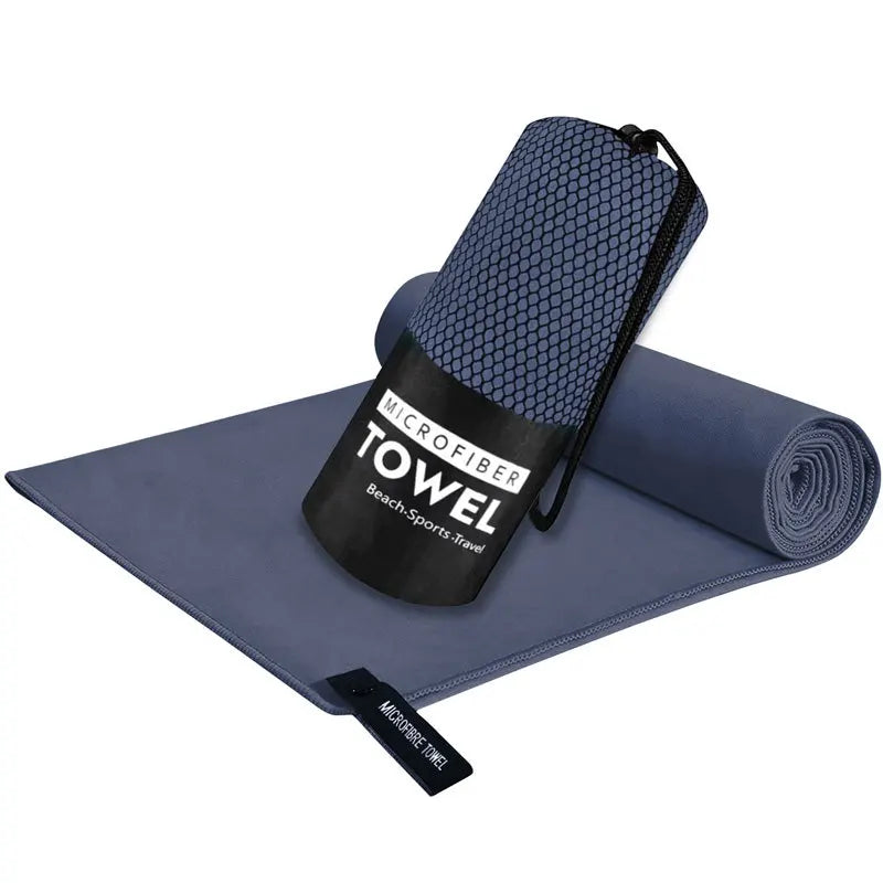 Sandproof Microfiber Fast-Drying Towel  Lightweight Portable  Swim Yoga Gym Beach Travel Sports Essentials
