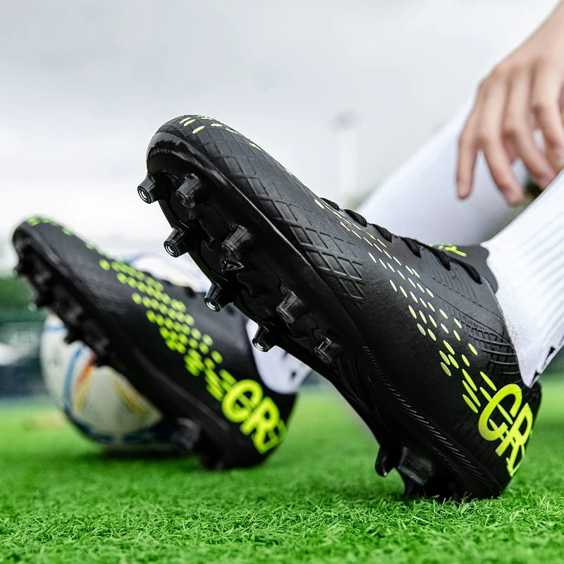 Men Professional Soccer Shoes Field Original Resistant Male Comfortable Football Shoes Long Spikes Fast Sports Football Boots