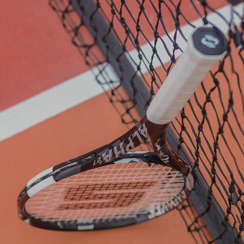 Professional Tennis Racke Full Carbon Fiber Lightweight Tennis Rackets Shock Absorption Rackets Portable Sports Equipments