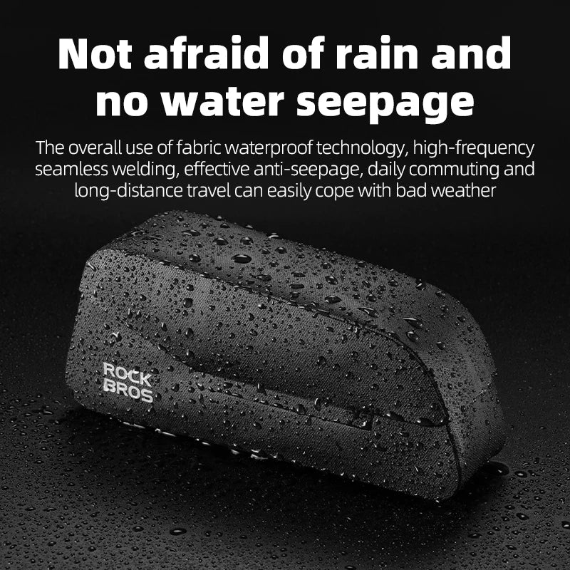 Bolsa Magnética para Bicicleta ROCKBROS – Impermeable 0.6L/0.9L para MTB y Carretera