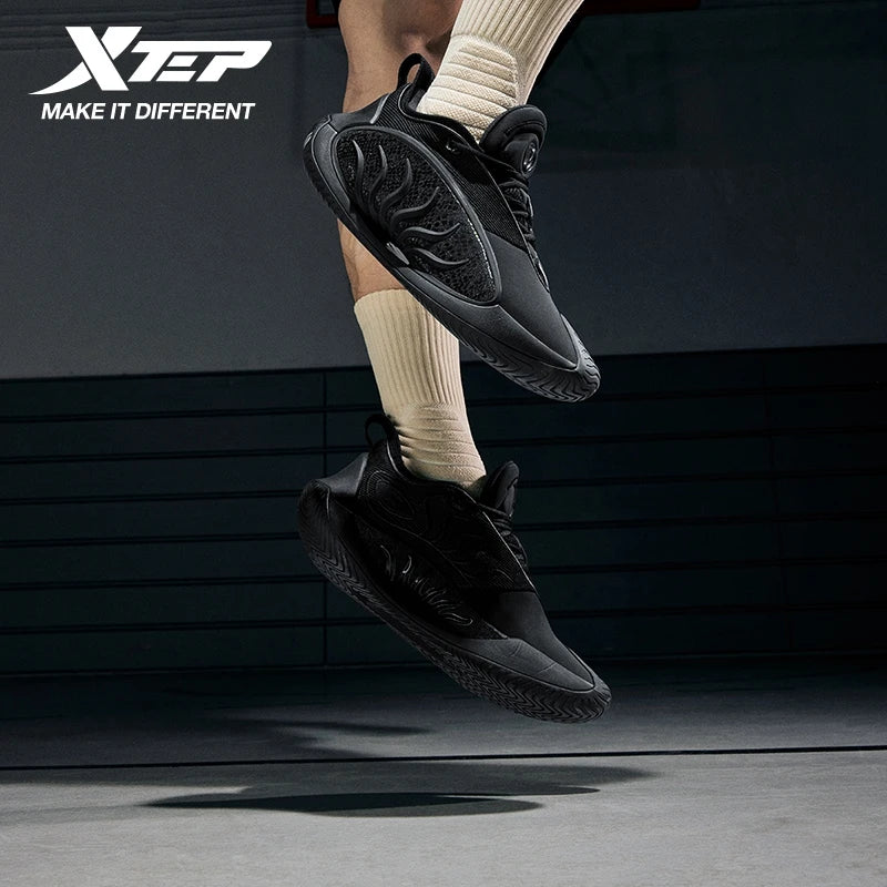 Xtep Sky 2.0 PU Basketball Shoes Sports For Men 2026 Practical Guard Winter New Combat Training Durable Sneakers 874119120009