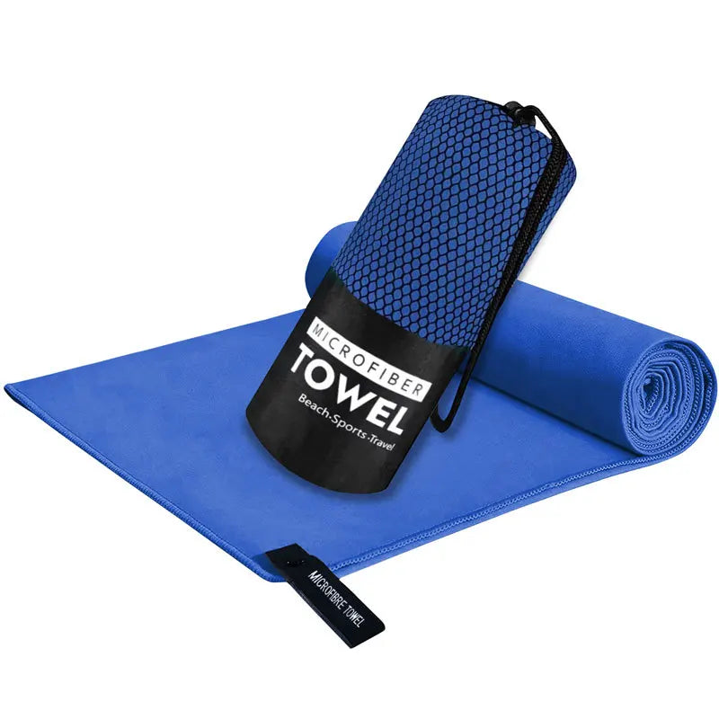 Sandproof Microfiber Fast-Drying Towel  Lightweight Portable  Swim Yoga Gym Beach Travel Sports Essentials