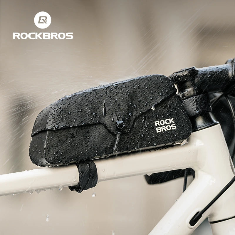 Bolsa Magnética para Bicicleta ROCKBROS – Impermeable 0.6L/0.9L para MTB y Carretera