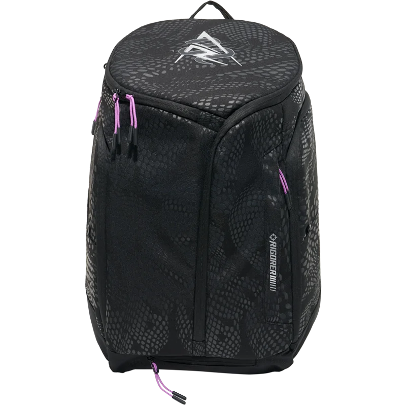 RIGORER Basketball Backpack Z125350102 - Large Capacity Durable Sports Bag for Basketball Training, Fitness & Travel Storage