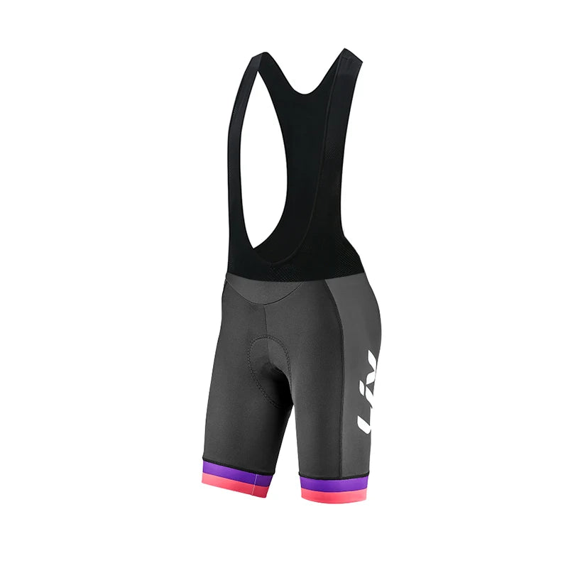 LIV, pantalones cortos de ciclismo para mujer, pantalones cortos deportivos ajustados estándar para bicicleta, acolchado de gel, pantalones cortos de ciclismo de montaña para mujer, pantalones.