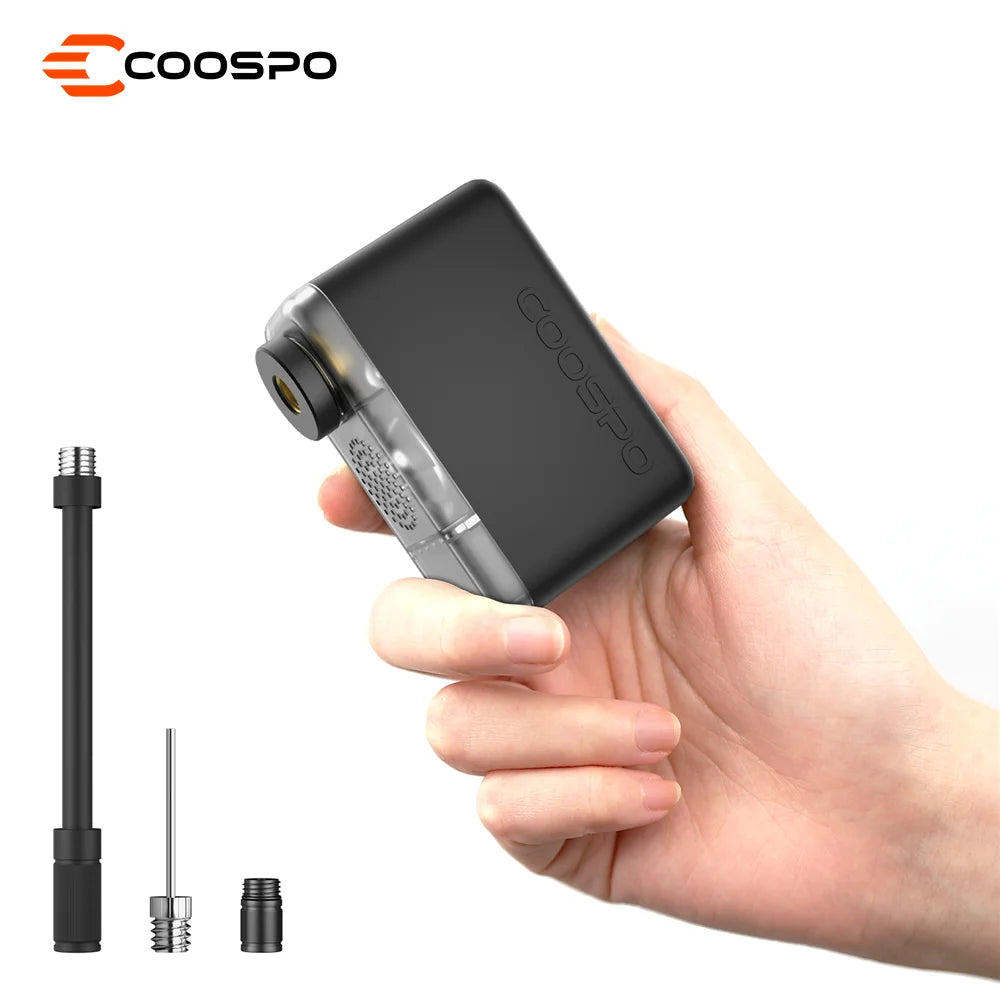 Bomba de Aire Eléctrica COOSPO X1 Mini – 120PSI Recargable para Bicicleta