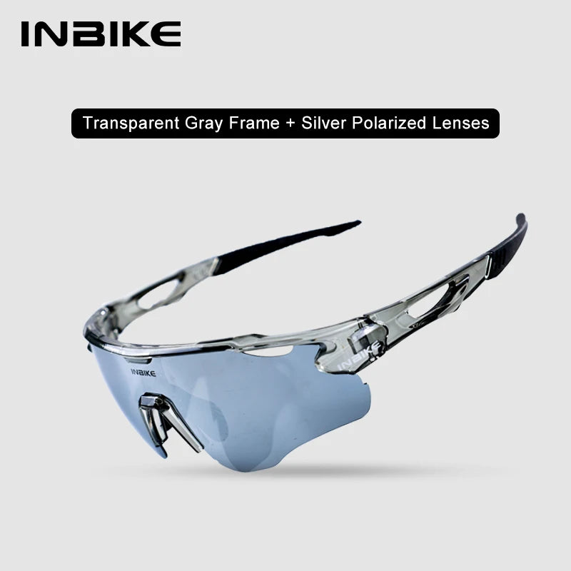 Gafas de Ciclismo Unisex INBIKE – Polarizadas y Resistentes al Viento