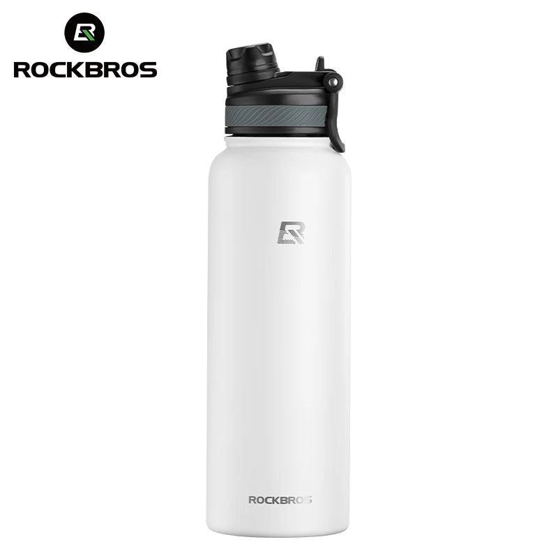 Botella Térmica ROCKBROS – Acero Inoxidable 304 para Deporte y Ciclismo
