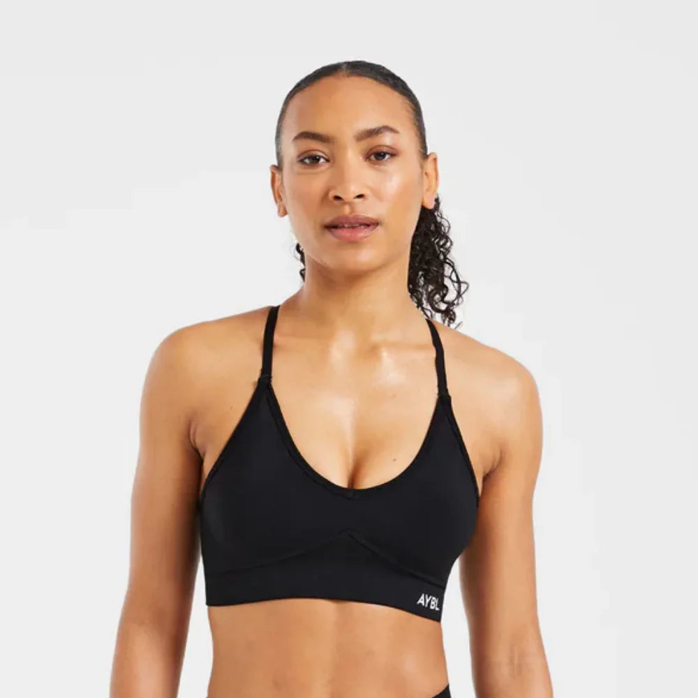 Conjunto Deportivo Yoga Mujer AYBL — Sujetador + Shorts Sin Costuras