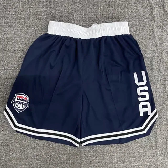 2024 Summer Basketball Running Shorts Men High Quality Social Elastic Waist Shorts 2 Colors Sport Clothes Training Shorts