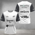 Men's T-shirt Cool Sweat Absorption Short Sleeve New Summer Sports Short Sleeve Breathable Short Sleeve Padel Men's Top T-shirt