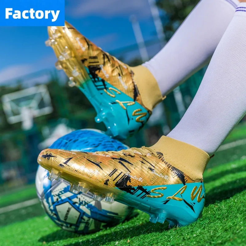 Professional Football Boots Men Soccer Shoes Society Football Cleats FG Lightweight Training Soccer Sneakers Outdoor Sports Shoe