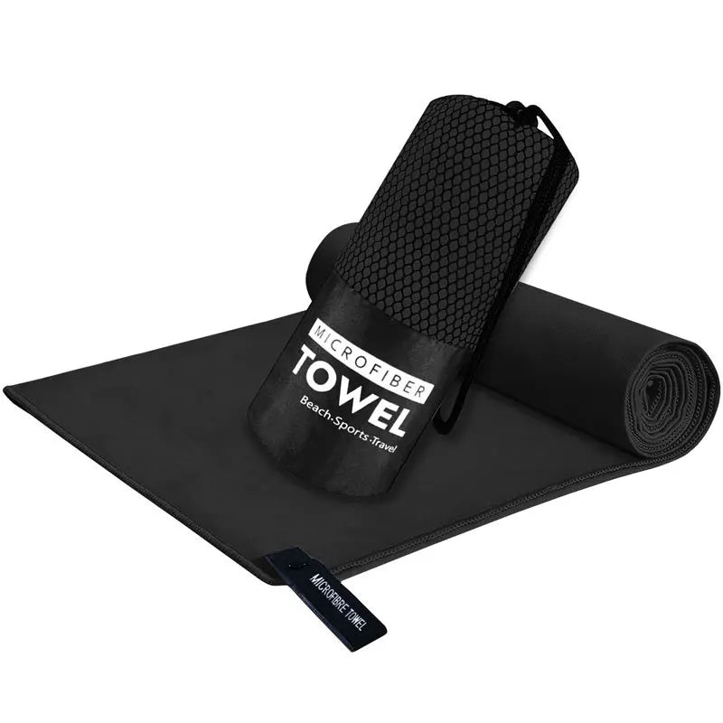 Sandproof Microfiber Fast-Drying Towel  Lightweight Portable  Swim Yoga Gym Beach Travel Sports Essentials